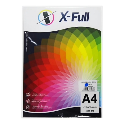 PAPEL FOTOGRAFICO A4 - 135 GRAMAS - 20 FOLHAS