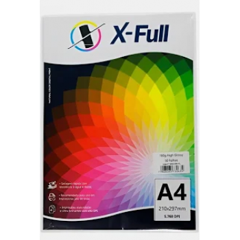 PAPEL FOTOGRAFICO A4 180 GRAMAS COM 20 FOLHAS